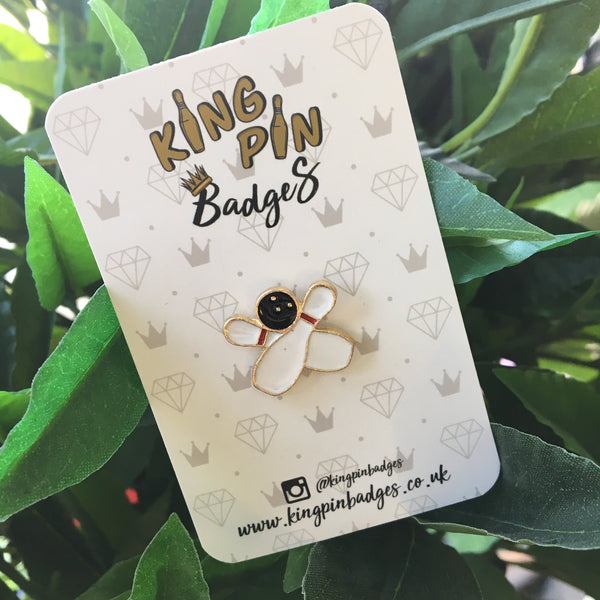 BOWLING KingPin Badges Enamel Pin Badge