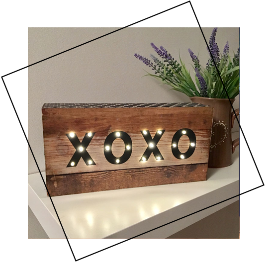 Wooden LED Lights