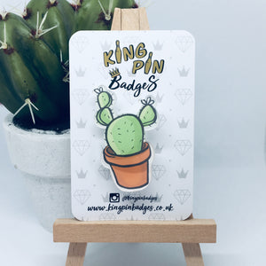 CACTUS Acrylic Badge