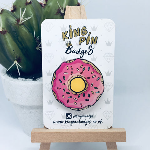DOUGHNUT Acrylic Badge