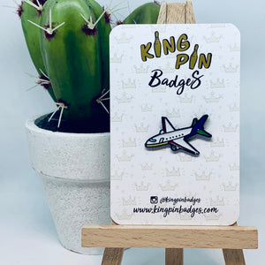 AEROPLANE Enamel Pin Badge