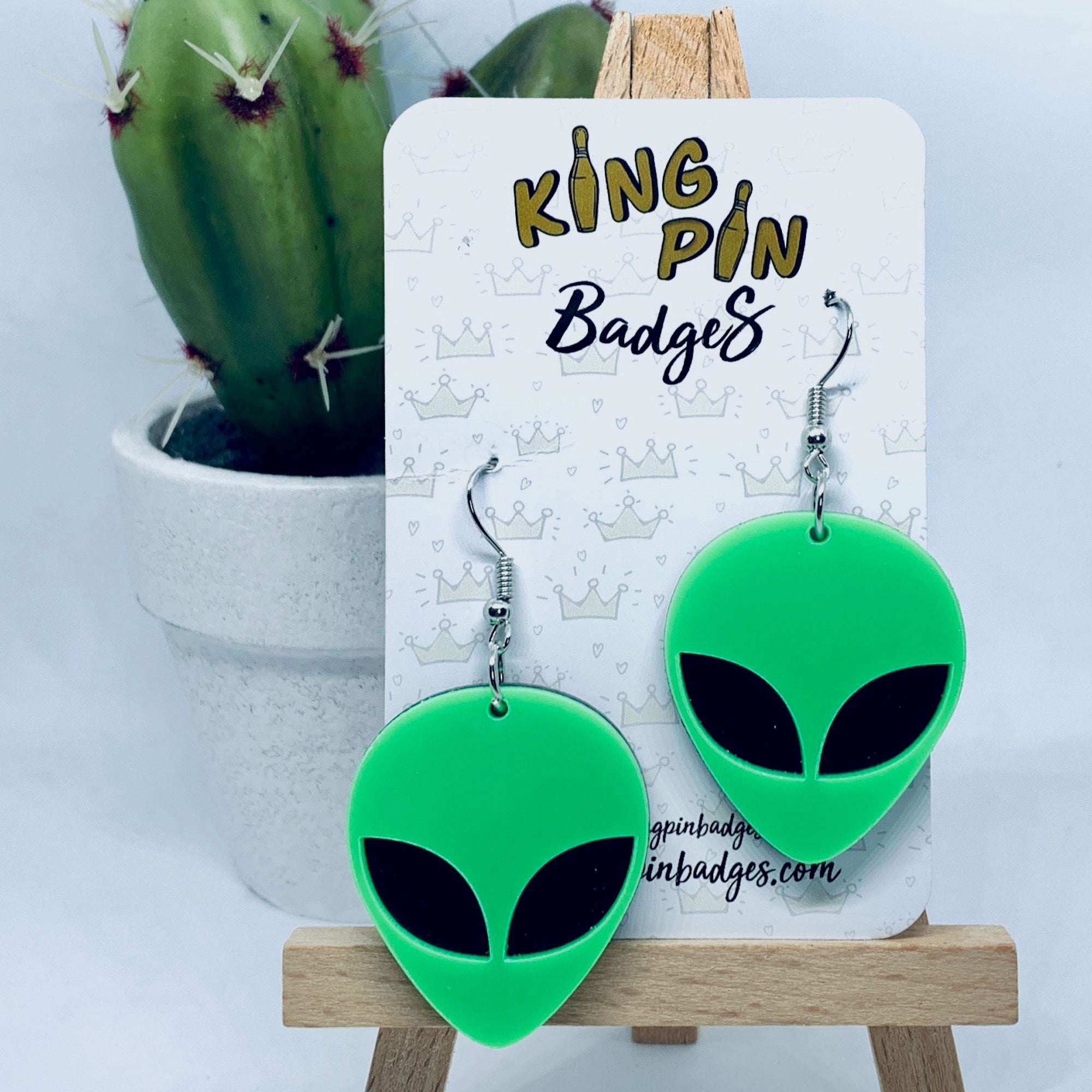Alien Earrings