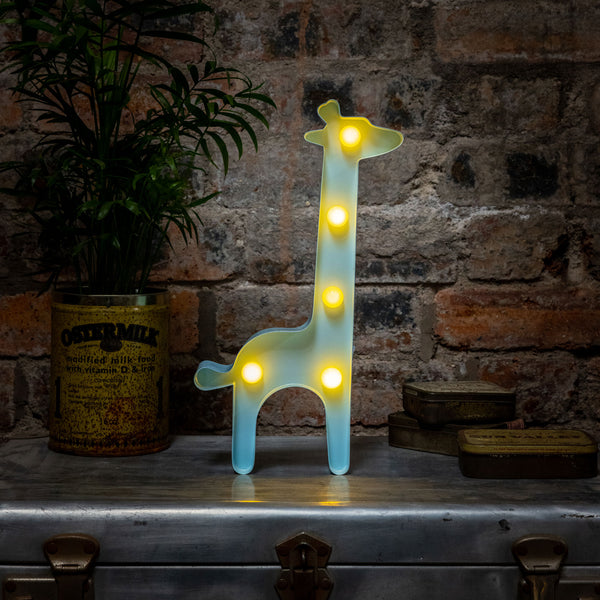 BLUE GIRAFFE LED Light