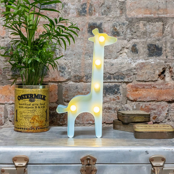 BLUE GIRAFFE LED Light