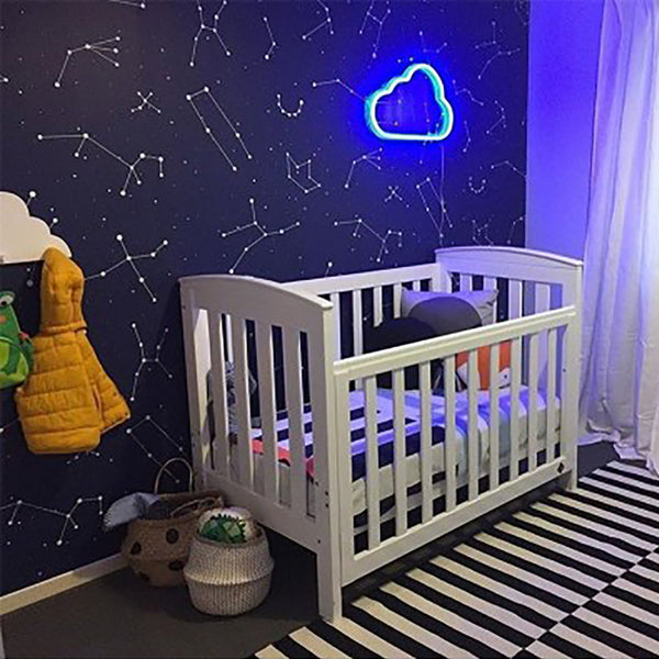 BLUE CLOUD Acrylic Neon LED Light
