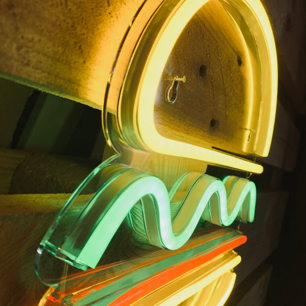 BURGER Acrylic Neon LED Light