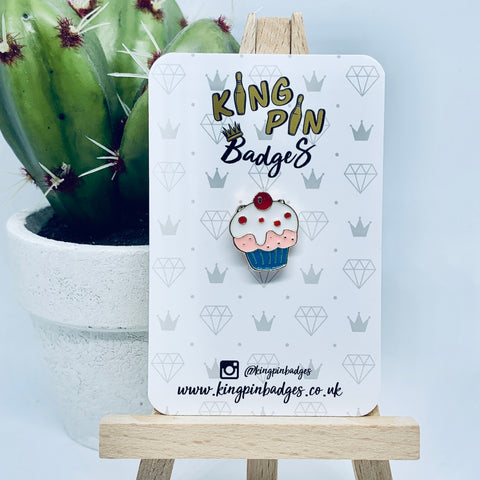 CUPCAKE Enamel Pin Badge