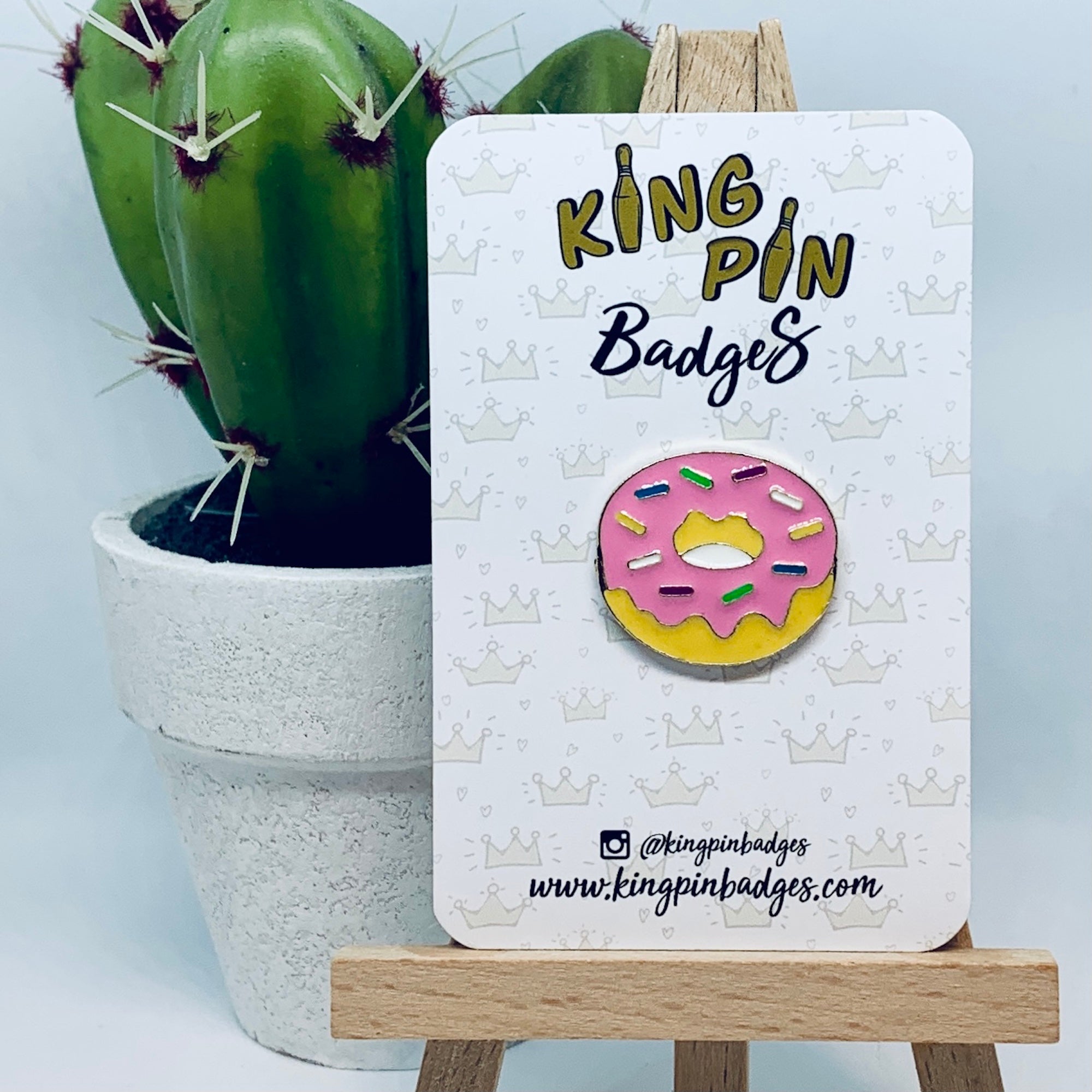 DONUT Enamel Pin Badge
