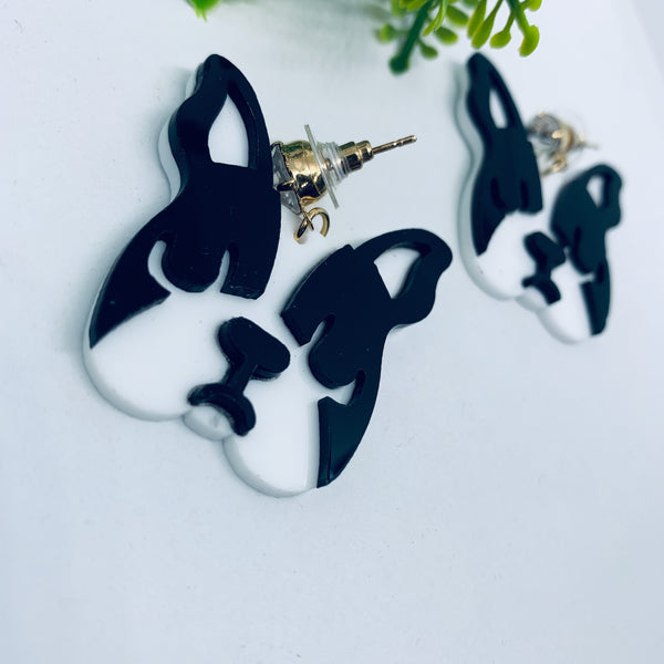 French Bulldog Earrings