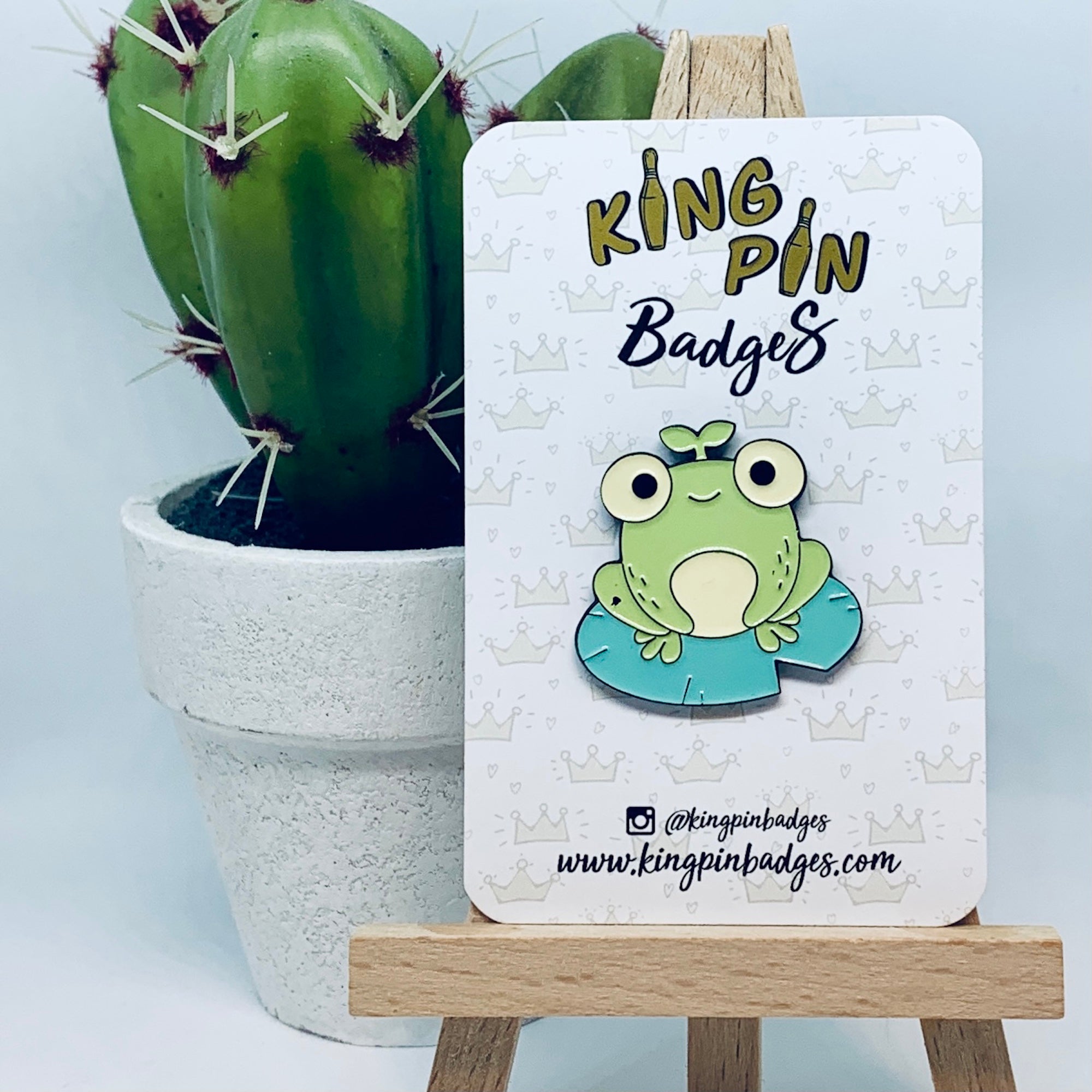 FROG Enamel Pin Badge