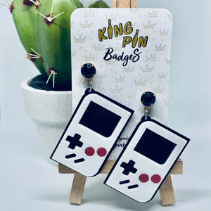 Retro Games Console Earrings