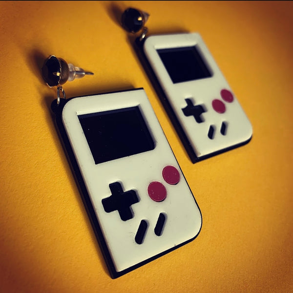 Retro Games Console Earrings