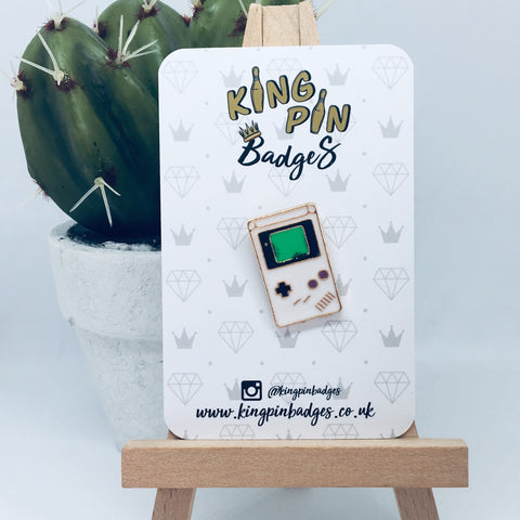 RETRO GAMES CONSOLE Enamel Pin Badge