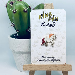 HORSE Enamel Pin Badge