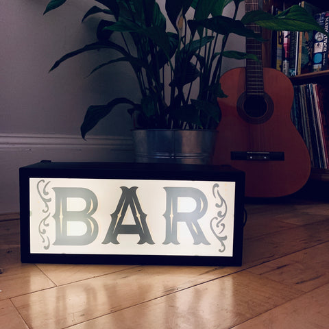 BAR Illuminated LightBox