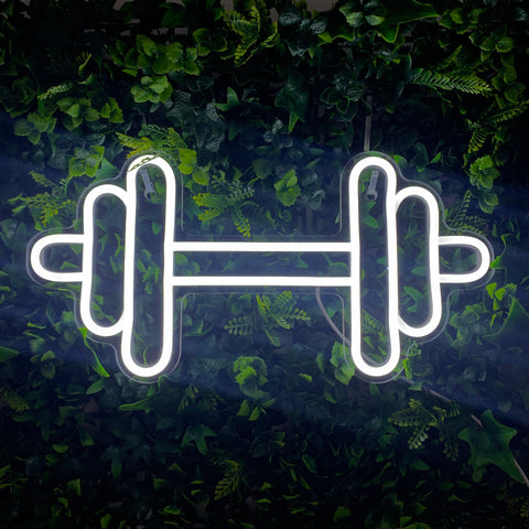 BARBELL Acrylic Neon LED Light