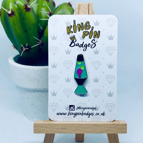 LAVA LAMP Enamel Pin Badge