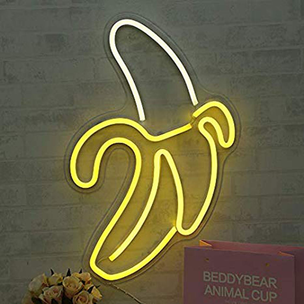 Led on sale neon banana
