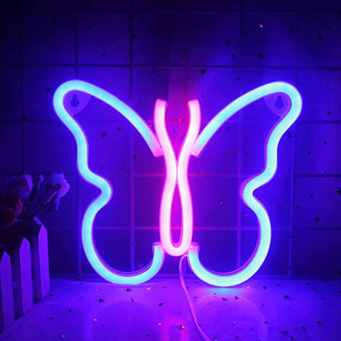 BUTTERFLY Acrylic Neon LED Light