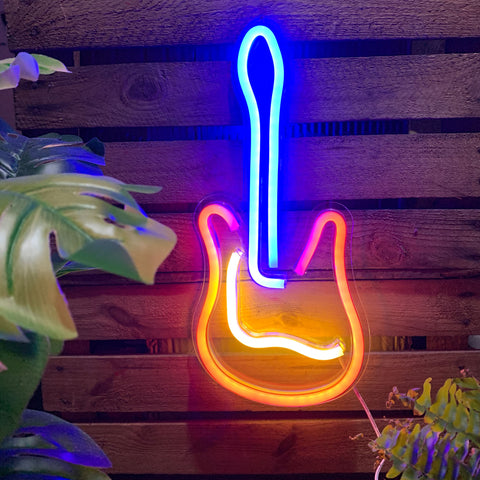 GUITAR Acrylic Neon LED Light