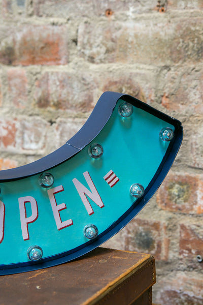 OPEN American Retro LED Sign