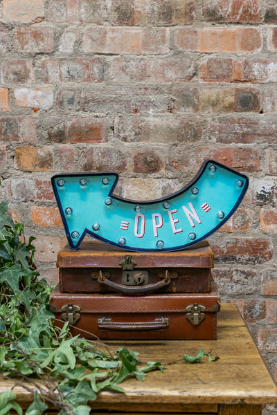OPEN American Retro LED Sign