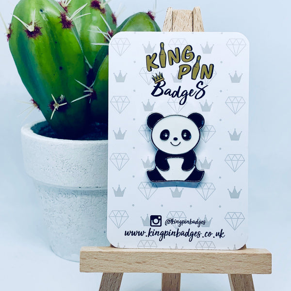 PANDA Enamel Pin Badge