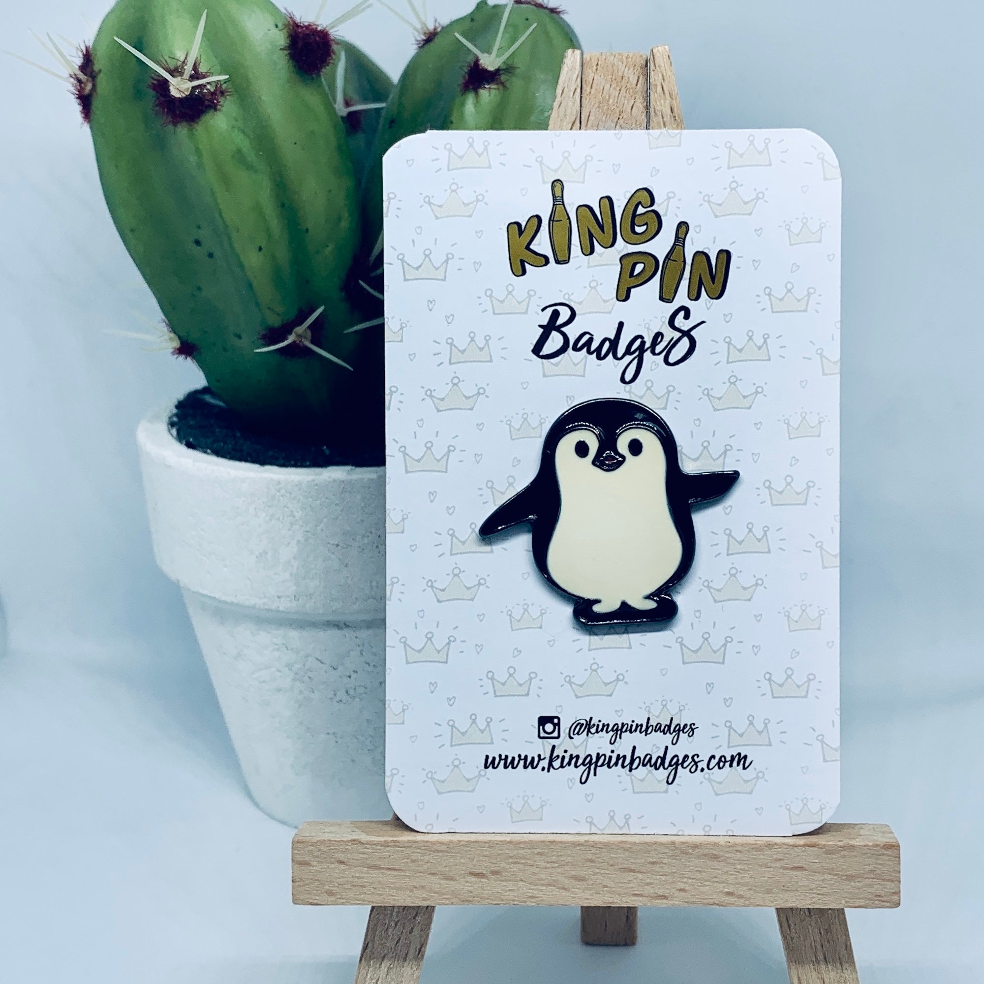 PENGUIN Enamel Pin Badge