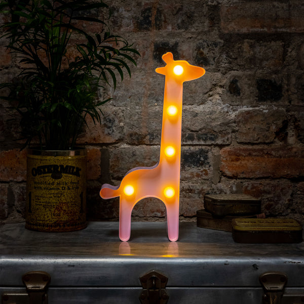 PINK GIRAFFE LED Light