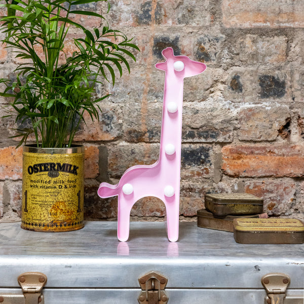 PINK GIRAFFE LED Light