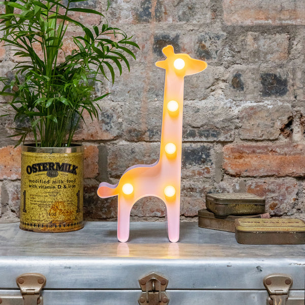 PINK GIRAFFE LED Light