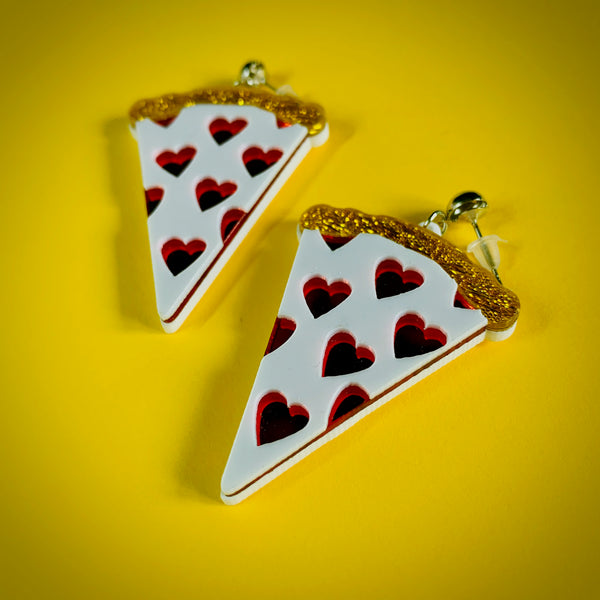 Pizza Pie Earrings