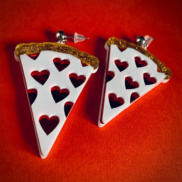 Pizza Pie Earrings