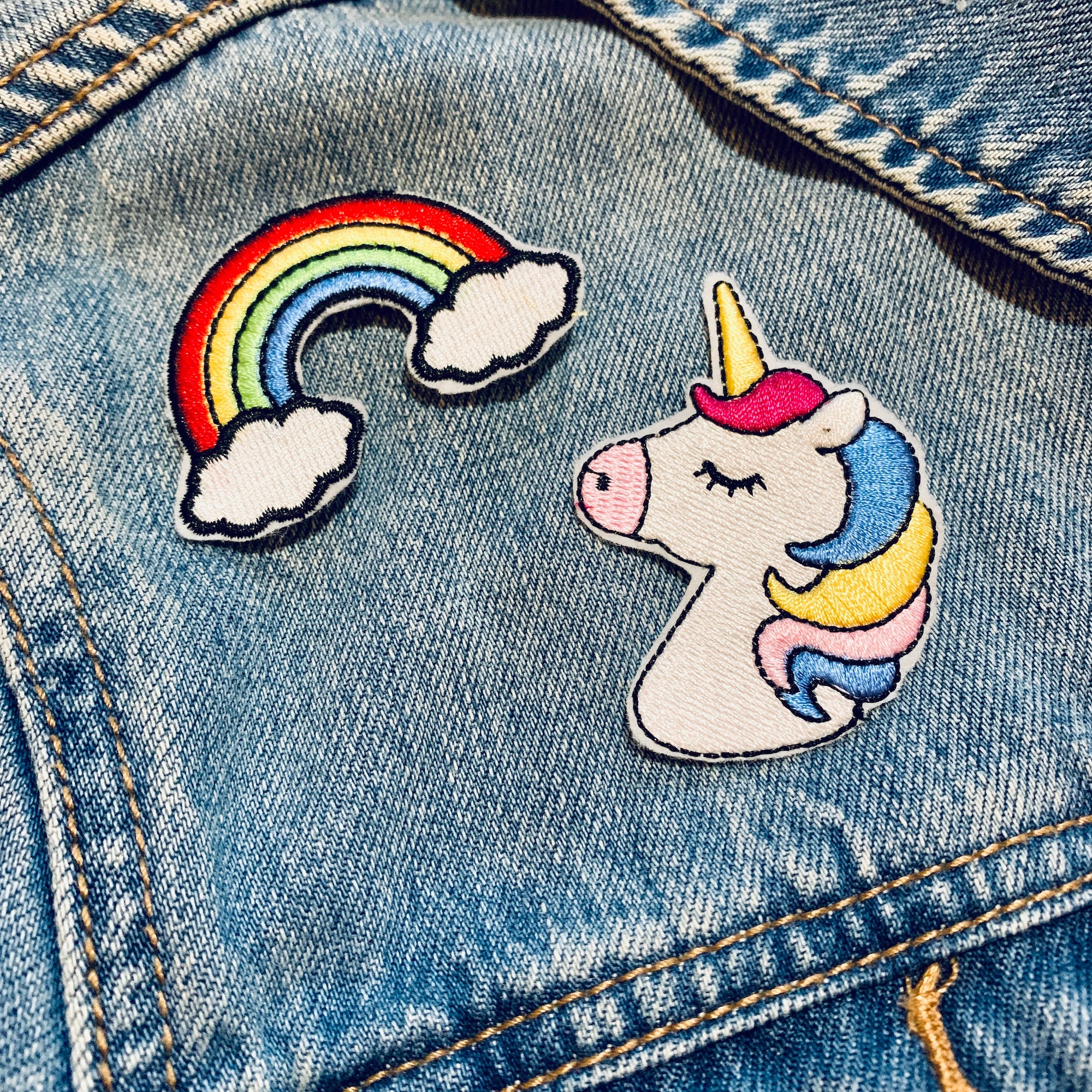 RAINBOWS & UNICORNS Patch Set