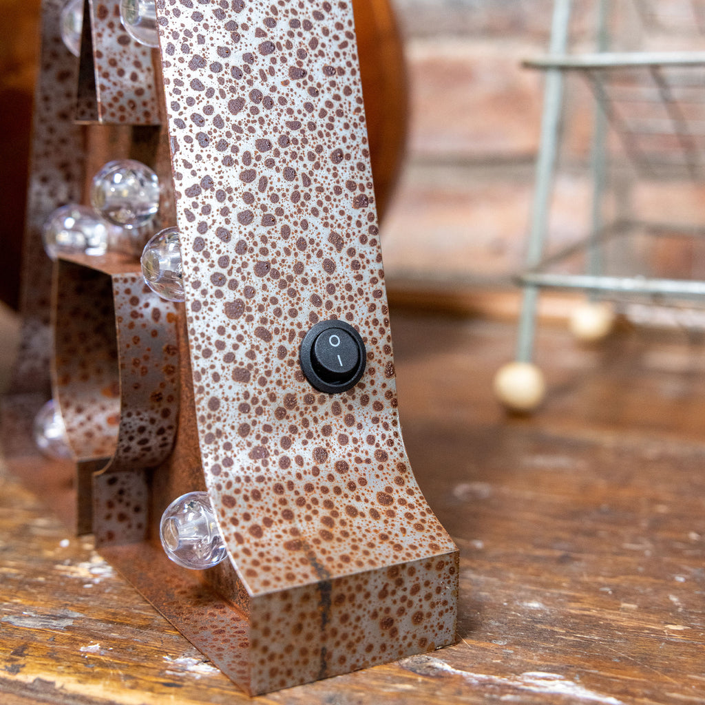 Rusty Lights Rusty LED Letter Lights – Rup & Forn