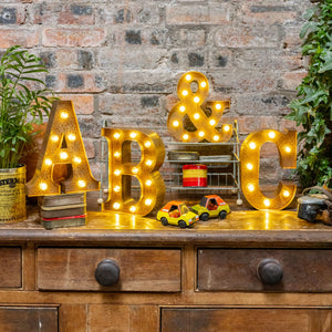 Rusty LED Letter Lights