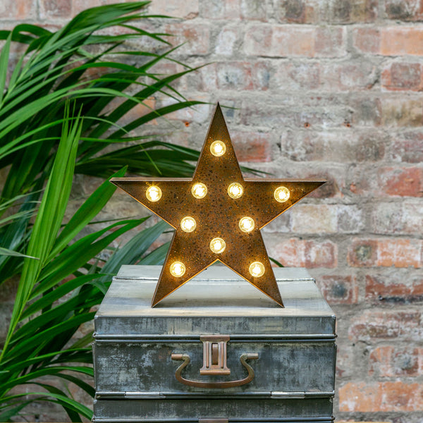 RUSTY STAR LED Light