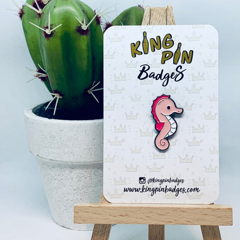SEAHORSE Enamel Pin Badge
