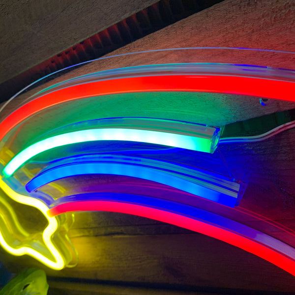 SHOOTING STAR Acrylic Neon LED Light