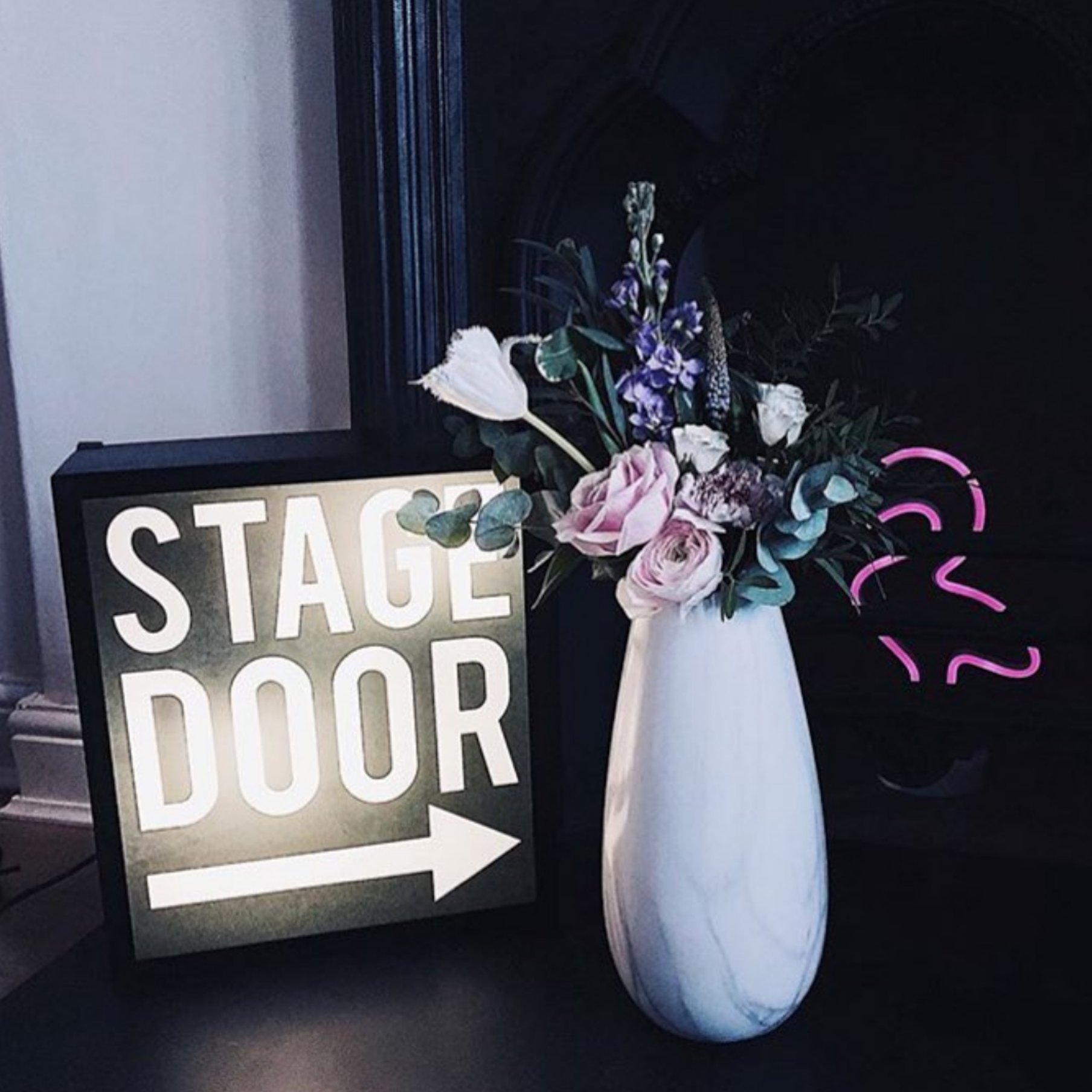 STAGE DOOR Illuminated LightBox