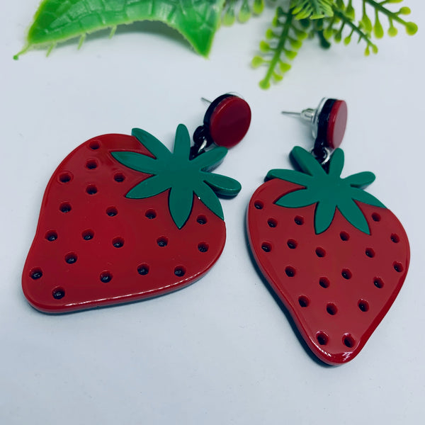 Strawberry Earrings