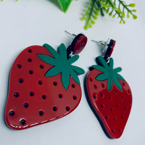 Strawberry Earrings