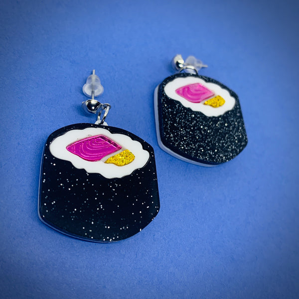 Sushi Earrings