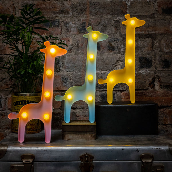 BLUE GIRAFFE LED Light