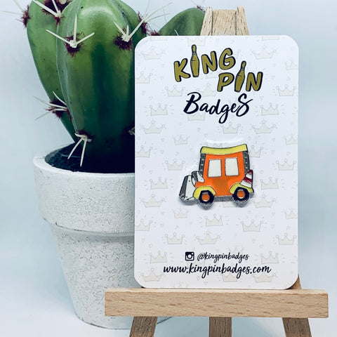TRACTOR Enamel Pin Badge