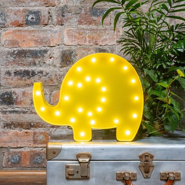 YELLOW ELEPHANT LED Light