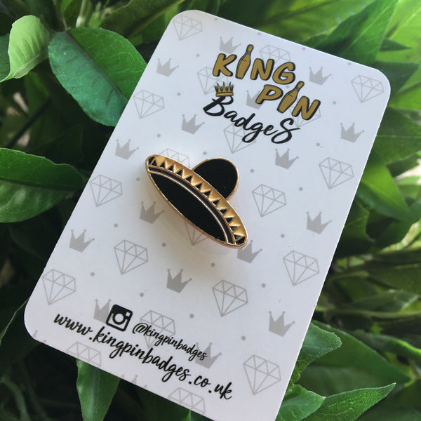 SOMBRERO Enamel Pin Badge