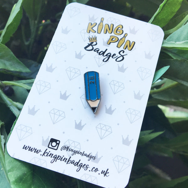 HB PENCIL Enamel Badge