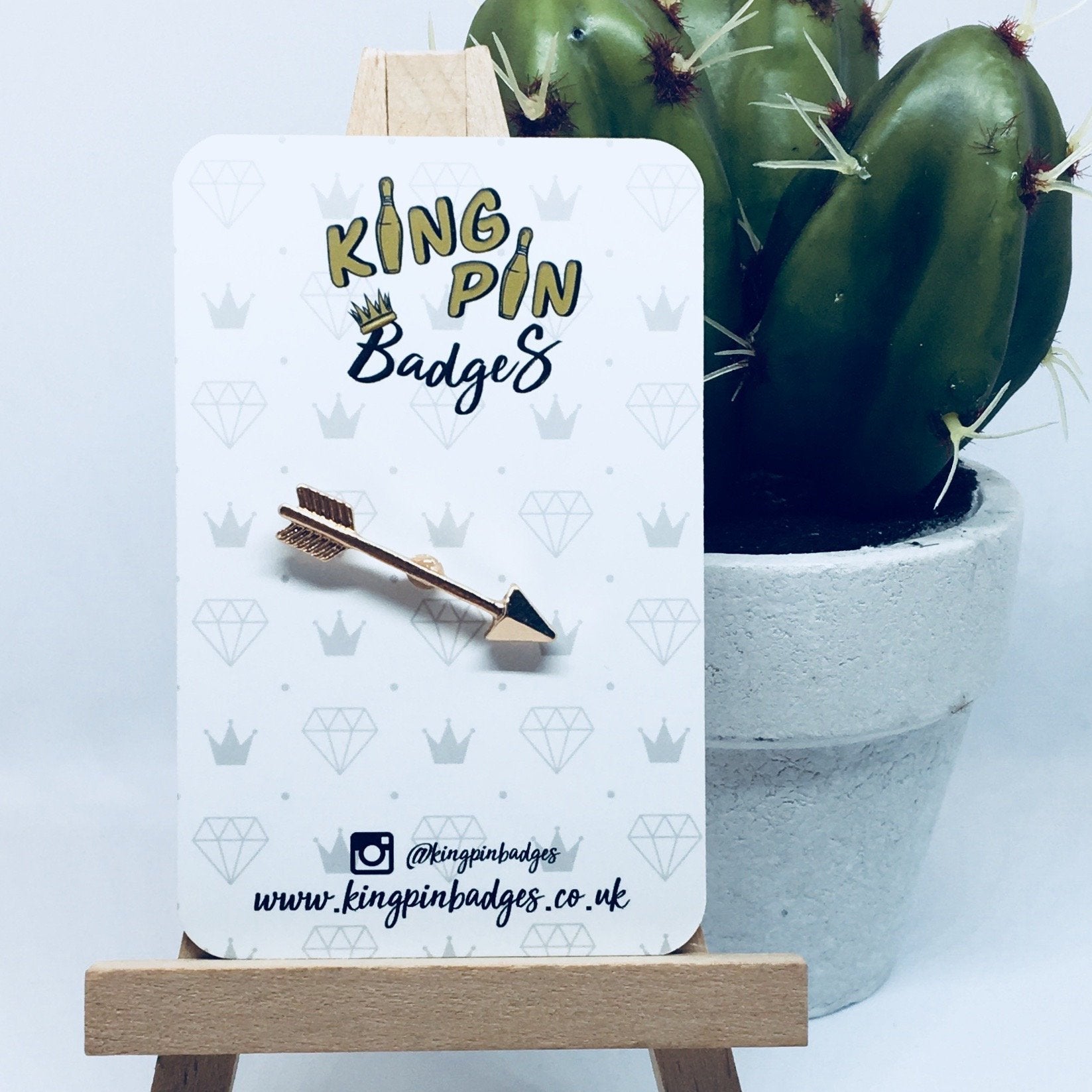 ARROW Enamel Pin Badge