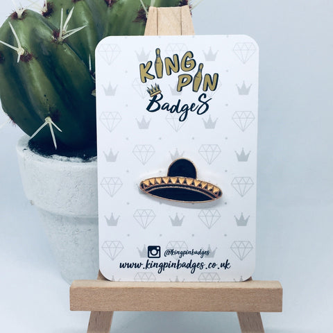 SOMBRERO Enamel Pin Badge